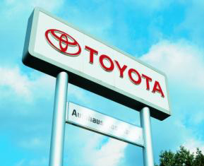 Toyota-Autohaus in Hamburg bzw. deutschlandweit (DE)