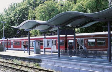 Bahnsteigdach Hofheim am Taunus (DE)